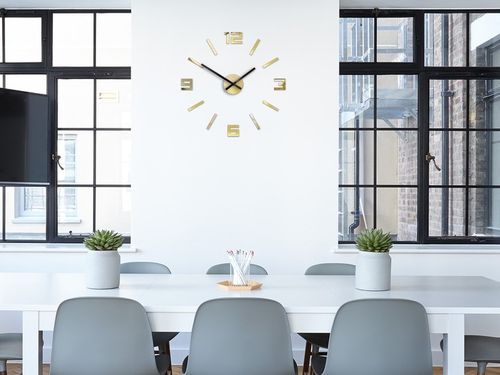 Zegar ścienny ARABIC ZŁOTE LUSTRO 50cm JAKOŚĆ -DIY na Arena.pl