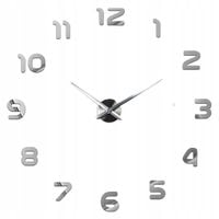 Zegar ścienny DIY 70 -130 CM 3D przyklejany nowoczesny B8