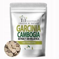 GARCINIA CAMBOGIA 100tabs MOCNE ODCHUDZANIE METABOLIZM SPALACZ REDUKCJA