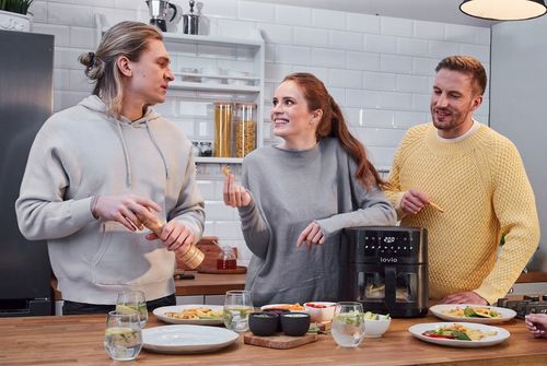 Frytkownica Beztłuszczowa Air Fryer Frytownica piekarnik Smart Tuya 6L na Arena.pl