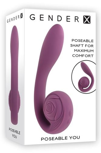 wibrator ze stymulatorem łechtaczki poseable you gender x na Arena.pl