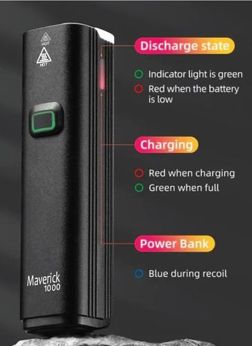 LAMPKA ROWEROWA OŚWIETLENIE ZESTAW SPECTER MAVERICK1000 lm = TYŁ 120lm na Arena.pl