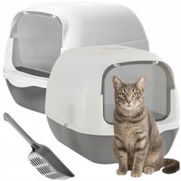 Kuweta Dla Kota Duża Zamykana Z Filtrem Kryta Na Żwierek XXL + ŁOPATKA