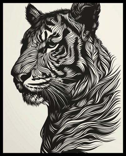 Plakat 40x50cm Tygrysi Gwizd na Arena.pl