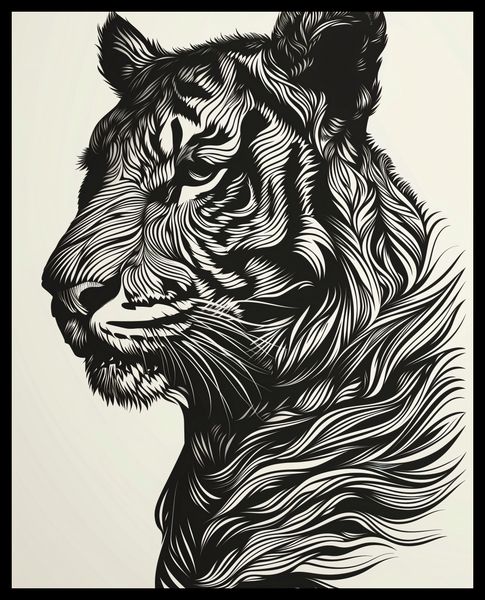 Plakat 40x50cm Tygrysi Gwizd zdjęcie 2