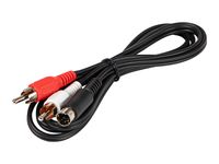Przyłącze WTYK SVHS-2RCA 1.2m