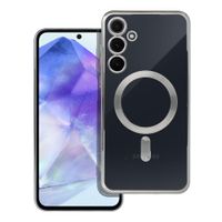 Futerał ELECTRO MAG COVER kompatybilny z MagSafe do SAMSUNG A55 srebrny