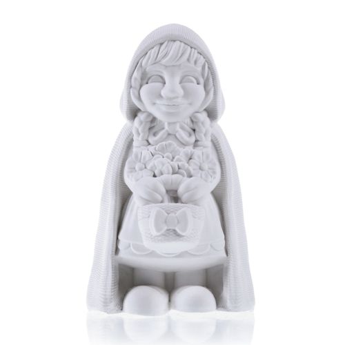 Kolorowanka 3D Czerwony kapturek Figurka gipsowa na Arena.pl