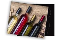 SZKLANA DESKA NA KUCHENKĘ 60x52 072A WINO