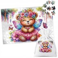 PUZZLE TRADYCYJNE - ZWIERZĘTA MIŚ NIEDŹWIADEK - 24 el