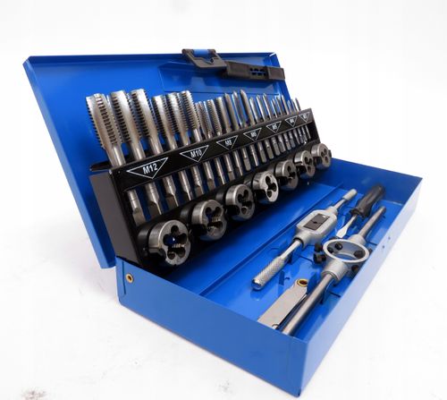 ZESTAW GWINTOWNIKÓW I NARZYNEK M3-M12 32 ELEMENTÓW na Arena.pl