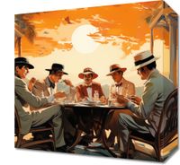 Obraz 30x30cm Posiedzenie w Tropikach