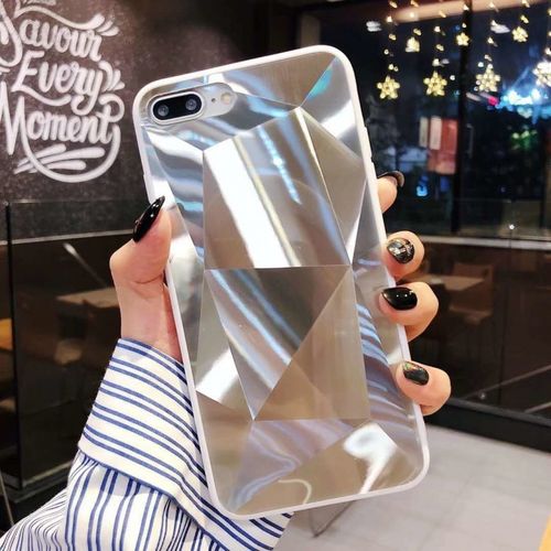 Etui Diamond Stone Iphone X Białe na Arena.pl