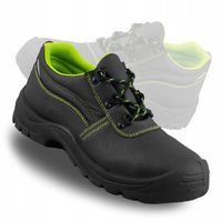 BUTY ROBOCZE OCHRONNE PÓŁBUTY MĘSKIE SKÓRA BEZ PODNOSKA 01 MOCNE