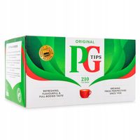 Herbata czarna ekspresowa Pg Tips 210sztuk 609 g UK długa data 7/2026