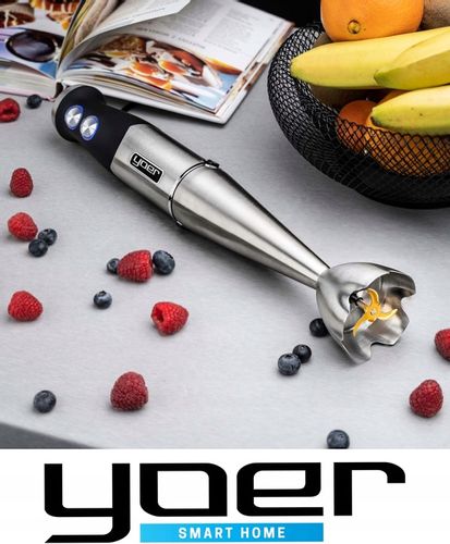 8w1 Blender ręczny Wielofunkcyjny Yoer +Tytanowe ostrza 1500W +14 ELEMENTÓW na Arena.pl