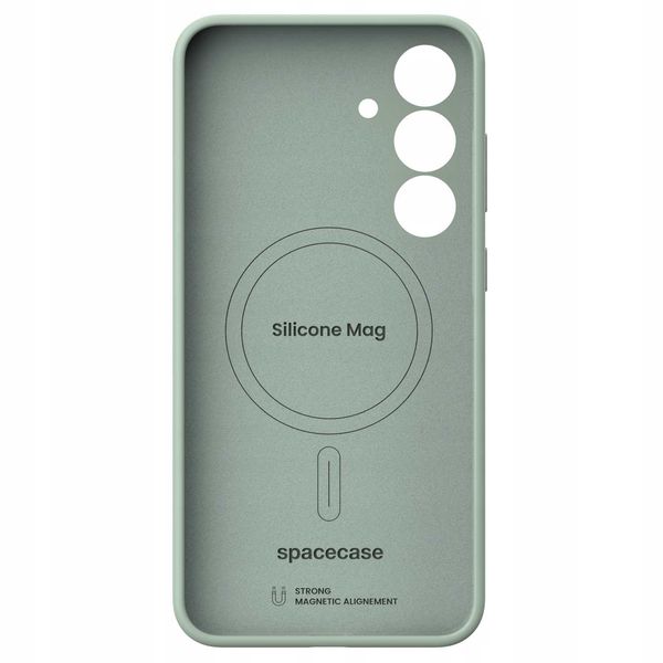 Spacecase Silicone Mag Galaxy S25+ Mint zdjęcie 5