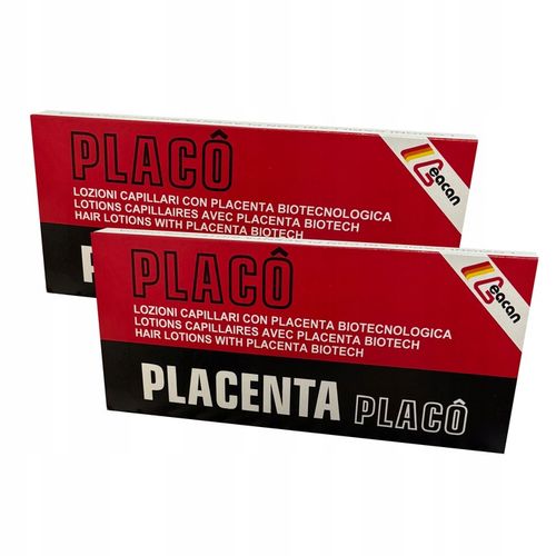 Ampułki do włosów PLACENTA PLACO na porost włosów przeciw wypadaniu 2x 12 na Arena.pl