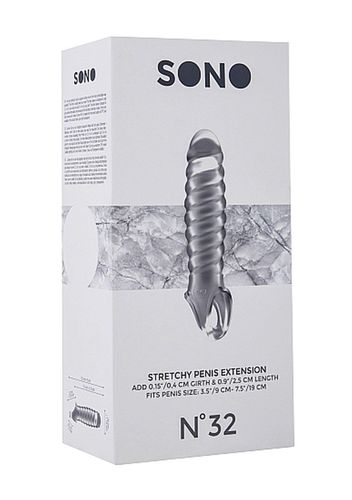 no.32 - stretchy penis extension - translucent na Arena.pl