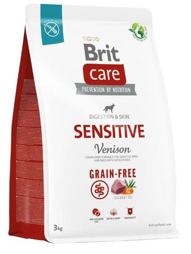 BRIT CARE Grain-Free Sensitive Venison 3kg na Arena.pl