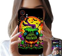 ETUI DO SAMSUNG XCOVER 7 PRO - WIEDŹMA KOCIOŁEK RÓŻDŻKA HALLOWEEN SZKŁO