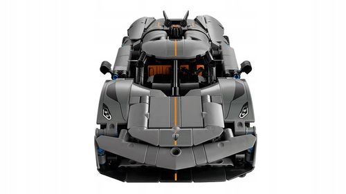LEGO TECHNIC Szary Hipersamochód KOENIGSEGG Absolut 42173 Zestaw Klocki 10+ na Arena.pl