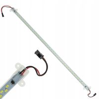 Listwa lampa meblowa oświetlenie 50cm 72 LED biała zimna