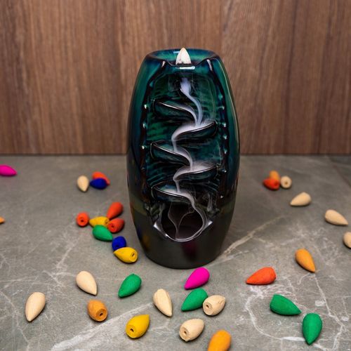 Aromatly Kominek Ceramiczny Zapachowy Kadzidło Wodospad | PREZENT na Arena.pl