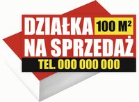 Wizytówki firmowe 200 szt WIELE WZORÓW do wyboru DZIAŁKA NA SPRZEDAŻ