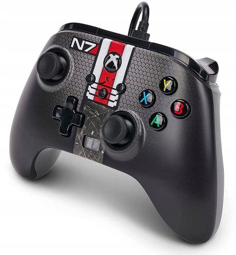 Gamepad PowerA Enhanced Mass Effect N7 do Xbox Series X/S, Xbox One, PC na Arena.pl