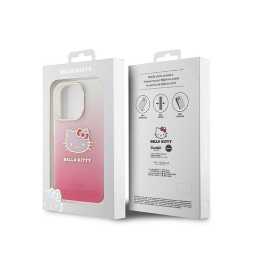 Hello Kitty IML Gradient Electrop Kitty Head - Etui iPhone 14 Pro Max na Arena.pl