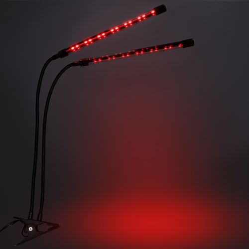 lampa led do wzrostu roślin 40 diod timer 15 w uprawa roślin do domu na Arena.pl