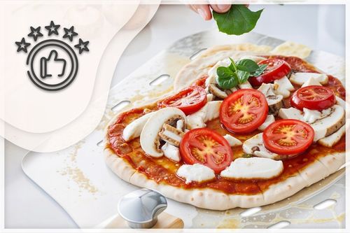 ŁOPATA DO PIZZY PERFOROWANA SZUFLA TACA STAL NIERDZEWNA INOX PROFESJONALNA na Arena.pl