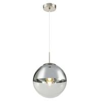 LAMPA wisząca VARUS 15852 Globo szklana OPRAWA zwis kula ball chrom przezroczysta