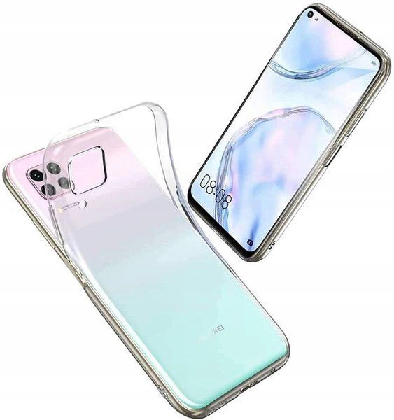 ETUI Ultra Slim Case do Huawei P40 Lite przezroczysty zdjęcie 2