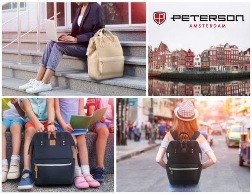 plecak ptn beta ecru + opaska zestaw na Arena.pl