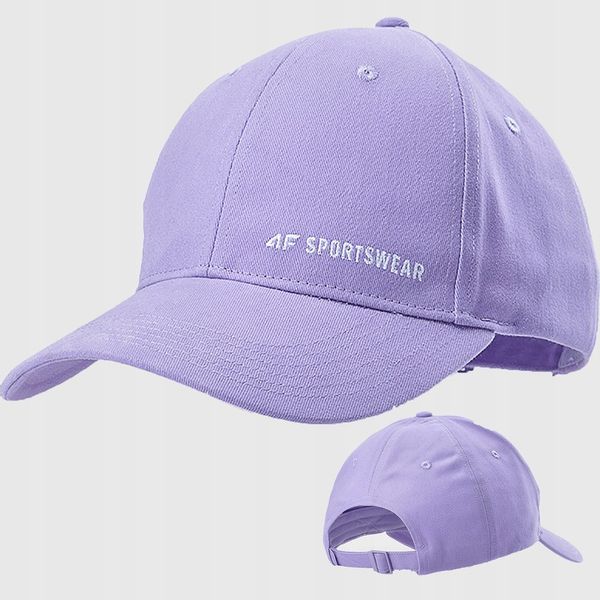 4F CZAPKA Z DASZKIEM DAMSKA STRAPBACK SS24 zdjęcie 1