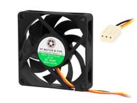 Wentylator  70x15mm 12V ślizgowy 3-przewodowy