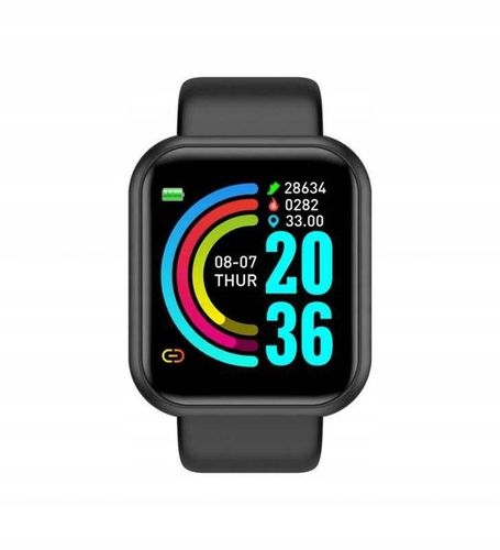 SMARTWATCH L18 SMARTBAND BLACK SPORTOWY PULS na Arena.pl