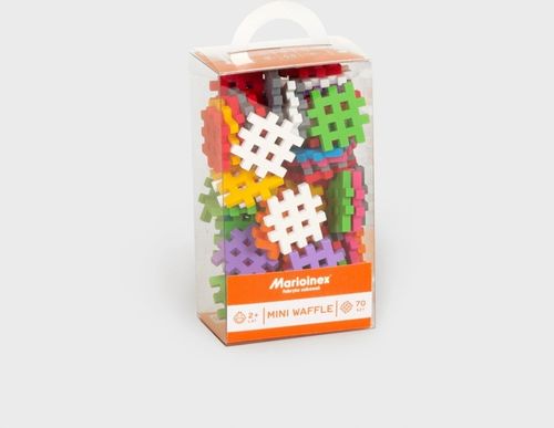 Klocki 70 elementów. Mini Waffle. Mario-inex. na Arena.pl