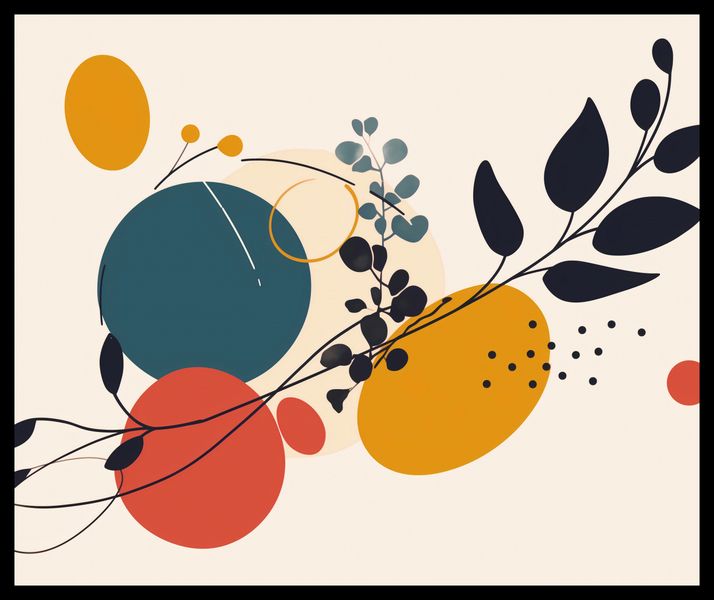 Plakat 60x50cm Kolaż Przyrody zdjęcie 2