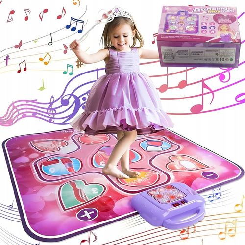 KSIĘŻNICZKA MATA INTERAKTYWY DO TAŃCA MUZYCZNEGO DLA DZIECI 6 TRYBÓW 90cm na Arena.pl