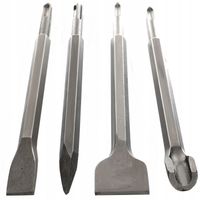 DŁUTA DO BETONU SDS ZESTAW 4 x DŁUTO PLUS SDS+