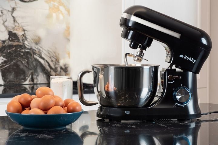 ROBOT KUCHENNY MIKSER PLANETARNY MISA 4,5L MOCNY 1700W CZARNY 3 MIESZADŁA zdjęcie 16