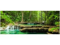 100X40CM WODOSPAD EREWAŃ OBRAZ DREWNO