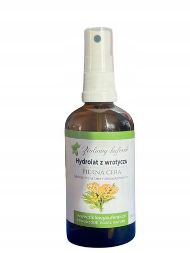ZIOŁOWY KUFEREK HYDROLAT Z WROTYCZU NA NIEDOSKONAŁOŚCI CERY TRĄDZIK 100ML na Arena.pl