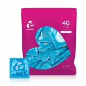 easyglide ultra cienkie prezerwatywy anatomiczne 40 sztuk