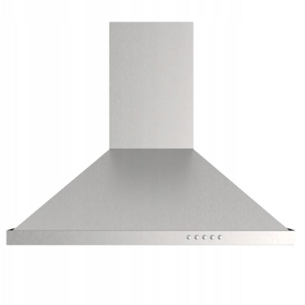 OKAP KUCHENNY 60cm KOMINOWY ŚCIENNY STAL LED KOMIN zdjęcie 3