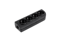 URZ3274 Gniazdo przedluzacza x 4 z uziemieniem cz