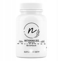 NaturePRO Witamina B12 Metylokobalamina 1000 mcg 180 kapsułek